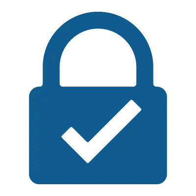 Secure Checkout icon with a padlock, ensuring your purchase and personal information are safe and encrypted.
