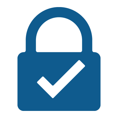 Secure Checkout icon with a padlock, ensuring your purchase and personal information are safe and encrypted.