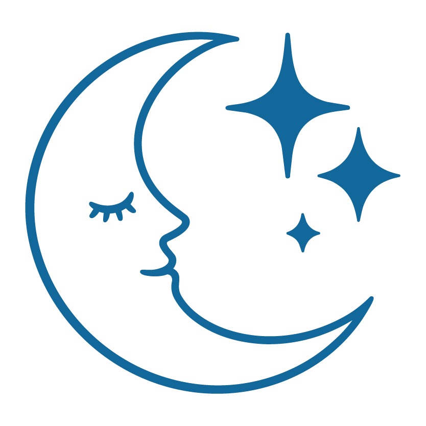 Icon of a face profile, representing the loss of skin vitality and the need for rejuvenation and hydration support.